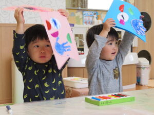 こいのぼりを作ったよ！