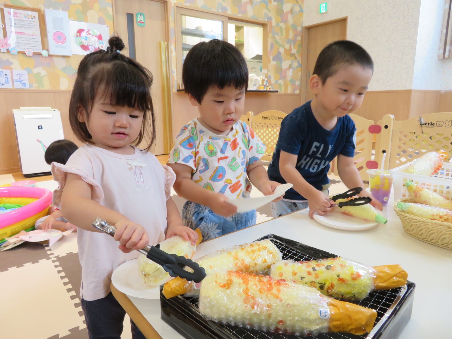 夏祭りごっこをしたよ！